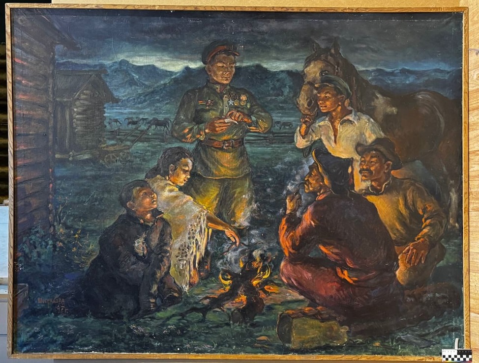 Выставка «Художники Бурятии о войне».